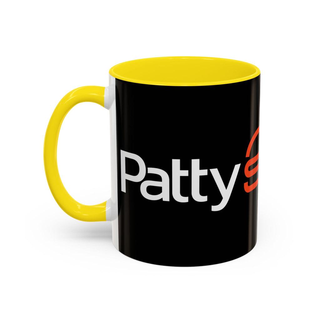 PattyShack Accent Coffee Mug — Branded Ceramic Mug (11/15 oz)