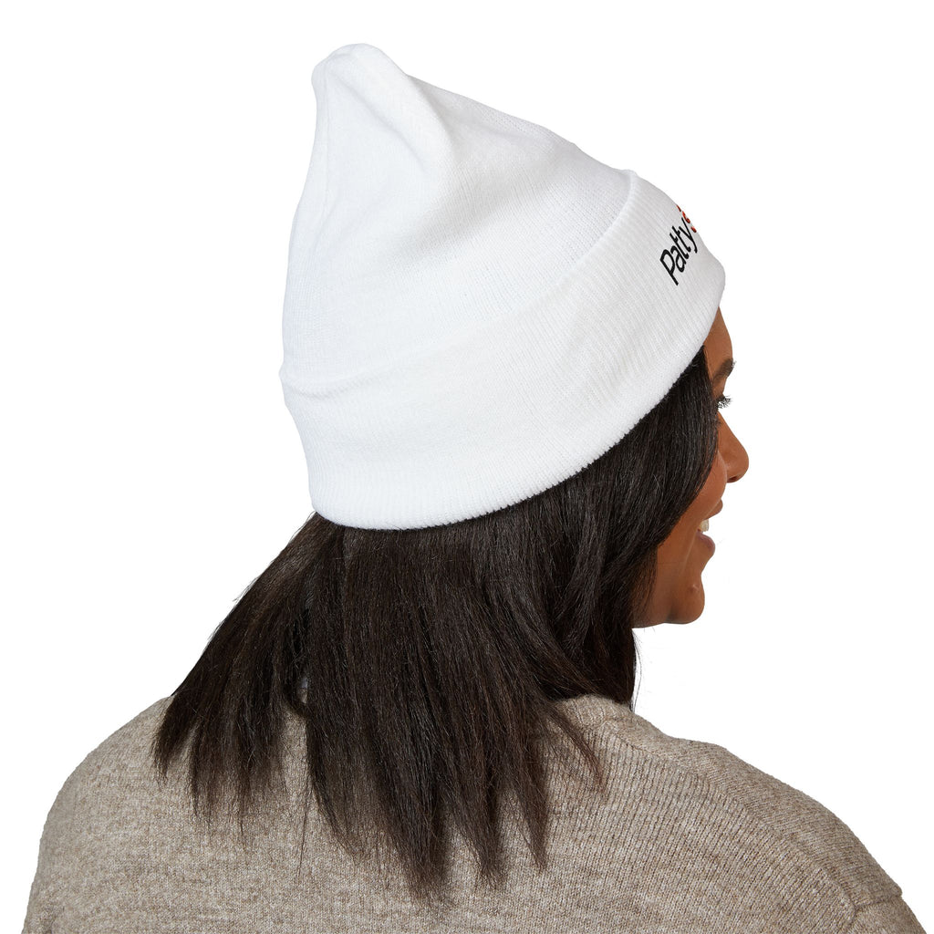 Patty Shack Embroidered Cuffed Beanie — Cozy Winter Hat with Logo