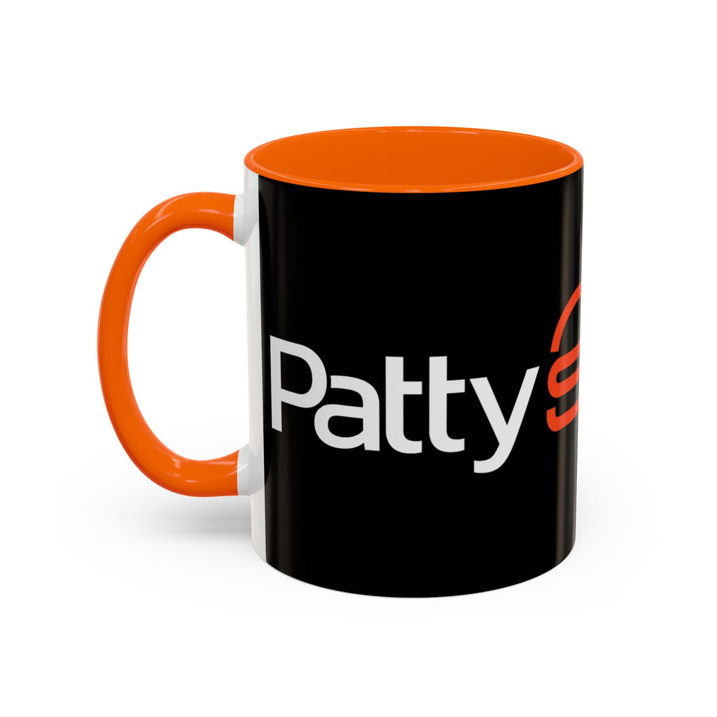 PattyShack Accent Coffee Mug — Branded Ceramic Mug (11/15 oz)