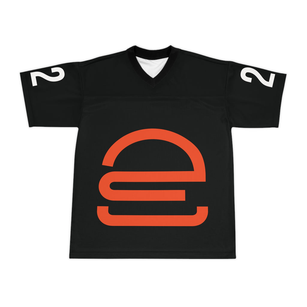 Football Jersey — Patty e Shack Black Team Jersey with Large Number 22