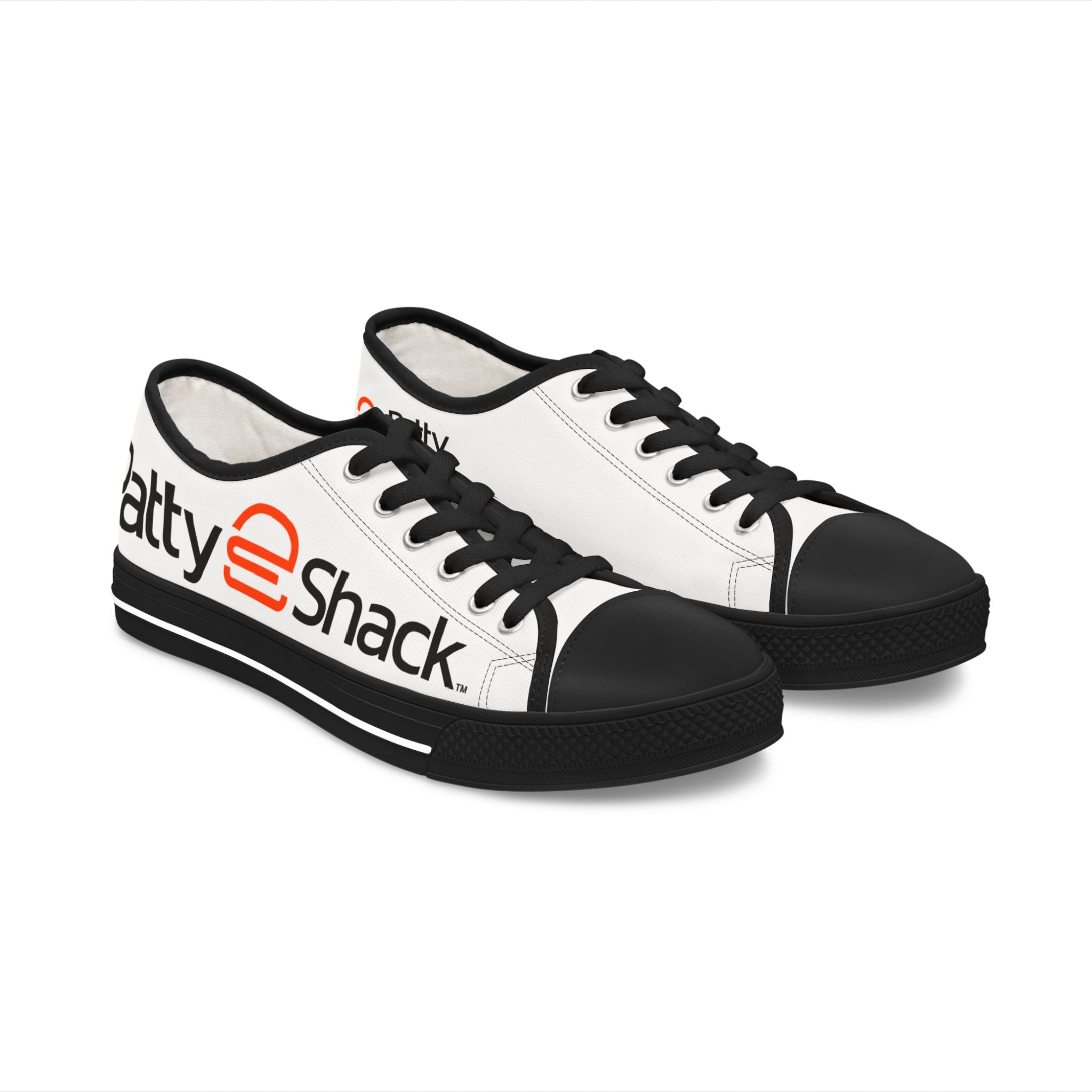 Low Top Sneakers — Patty eShack Logo Casual Women's Canvas Shoes