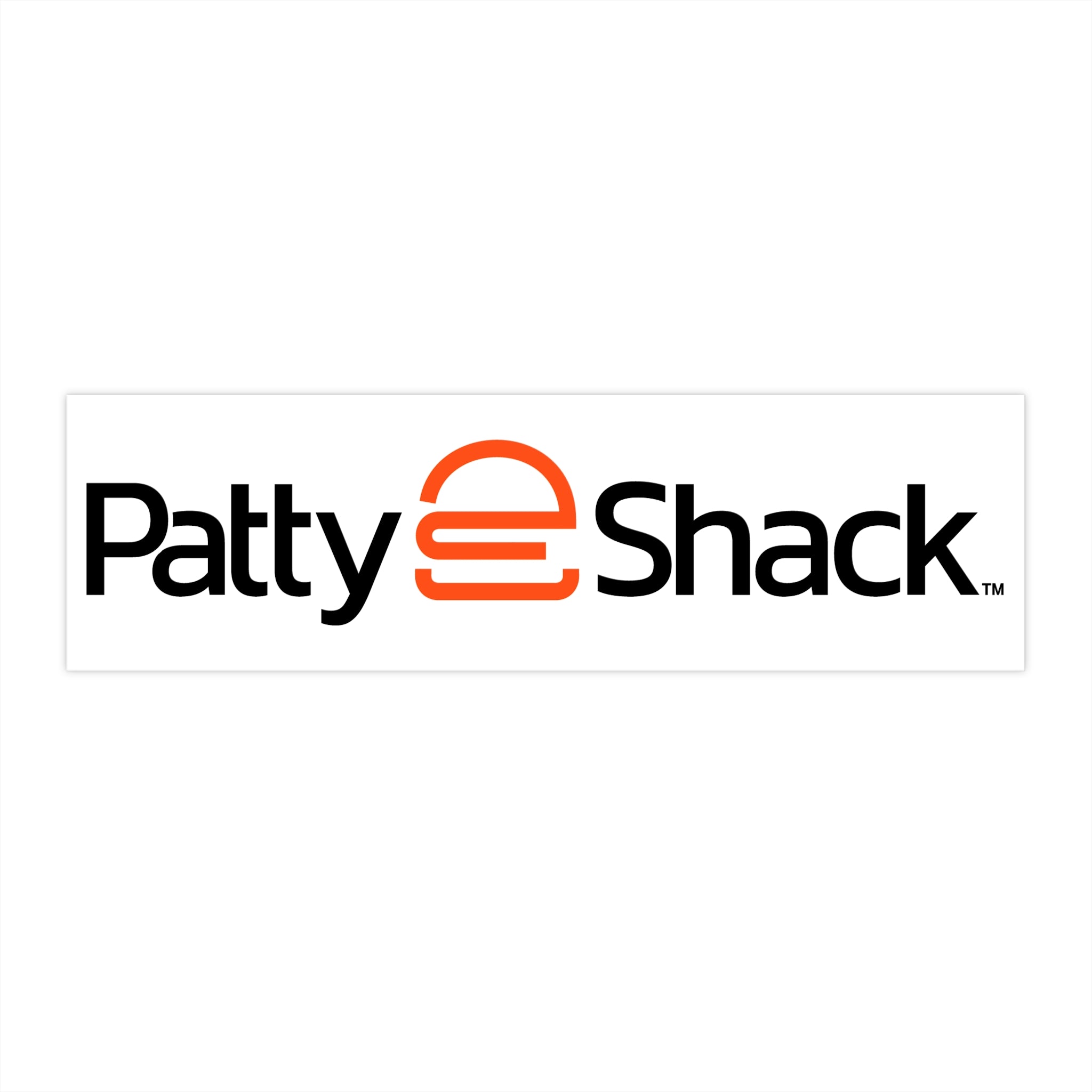 Bumper Sticker — Patty e Shack Logo Decal