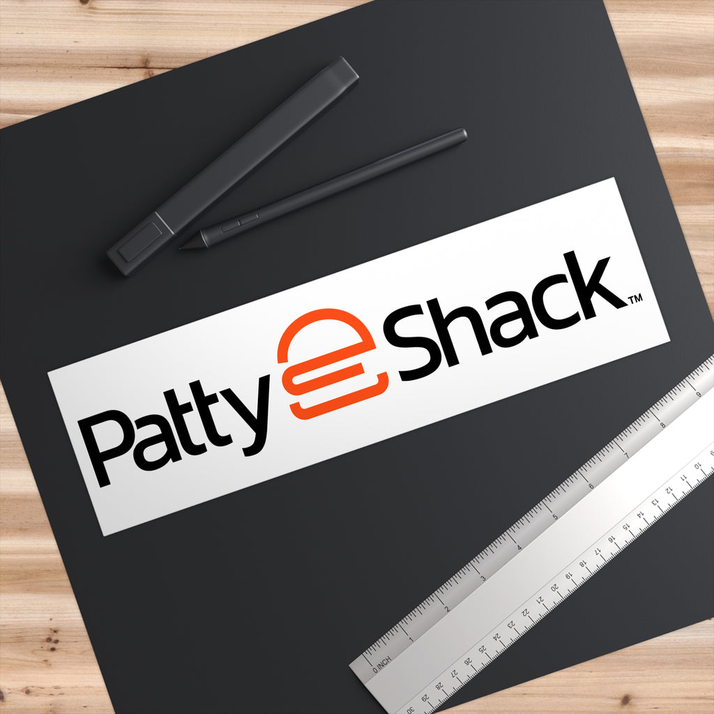 Bumper Sticker — Patty e Shack Logo Decal
