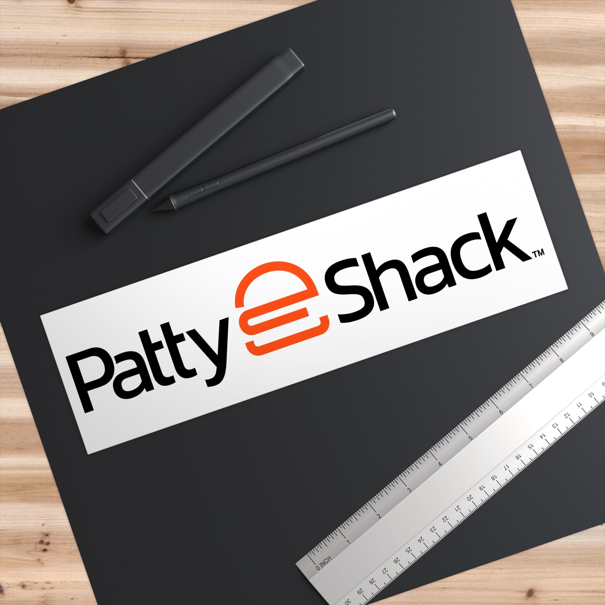 Bumper Sticker — Patty e Shack Logo Decal