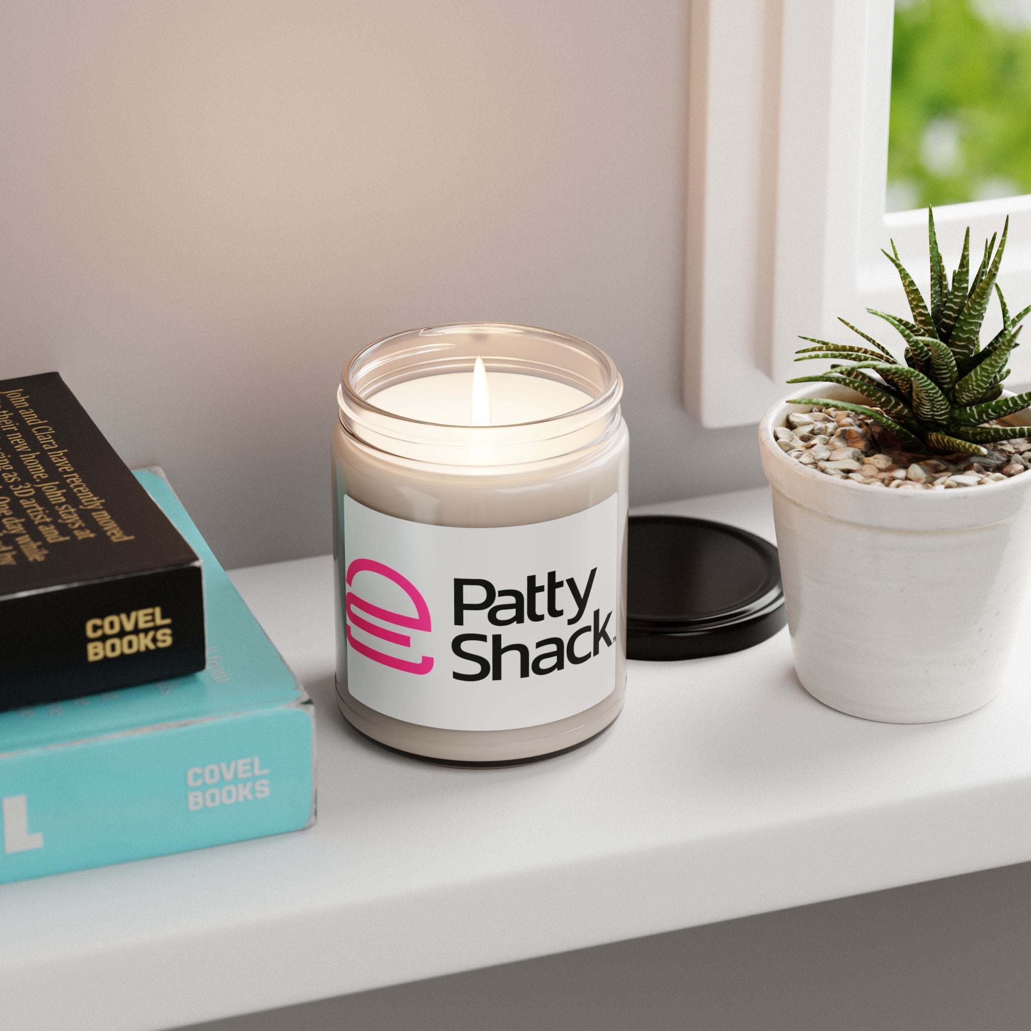 Patty Shack Scented Soy Candle — 9oz Jar Candle (Aromatic Home Fragrance)