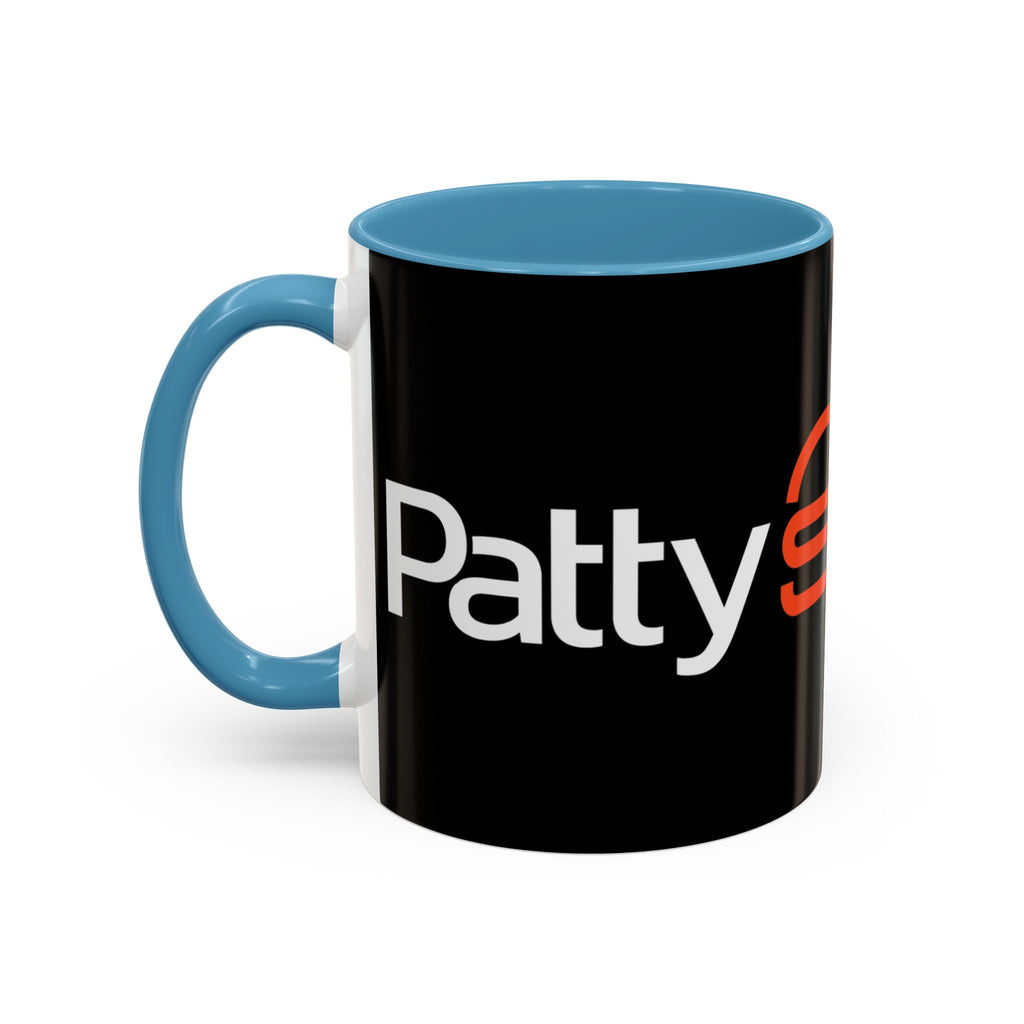 PattyShack Accent Coffee Mug — Branded Ceramic Mug (11/15 oz)