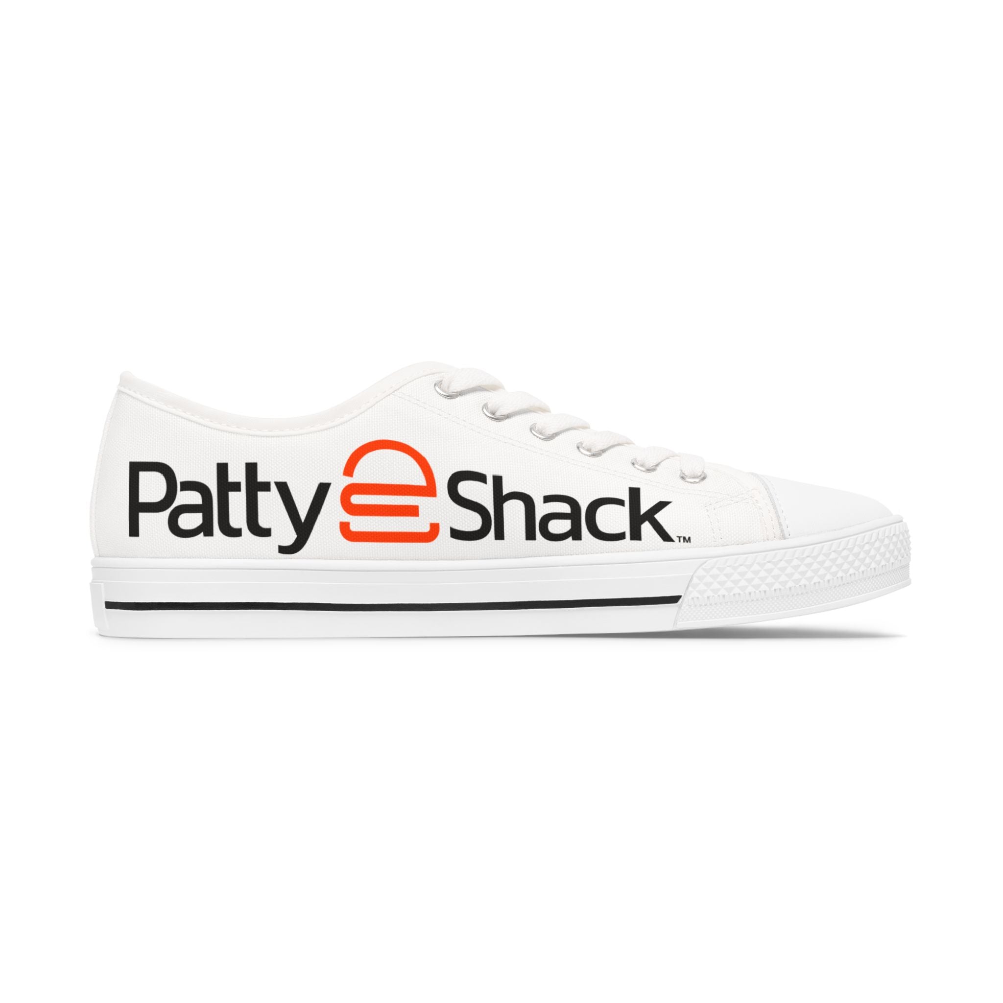 Low Top Sneakers — Patty eShack Logo Casual Women's Canvas Shoes