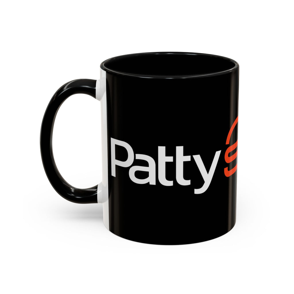 PattyShack Accent Coffee Mug — Branded Ceramic Mug (11/15 oz)