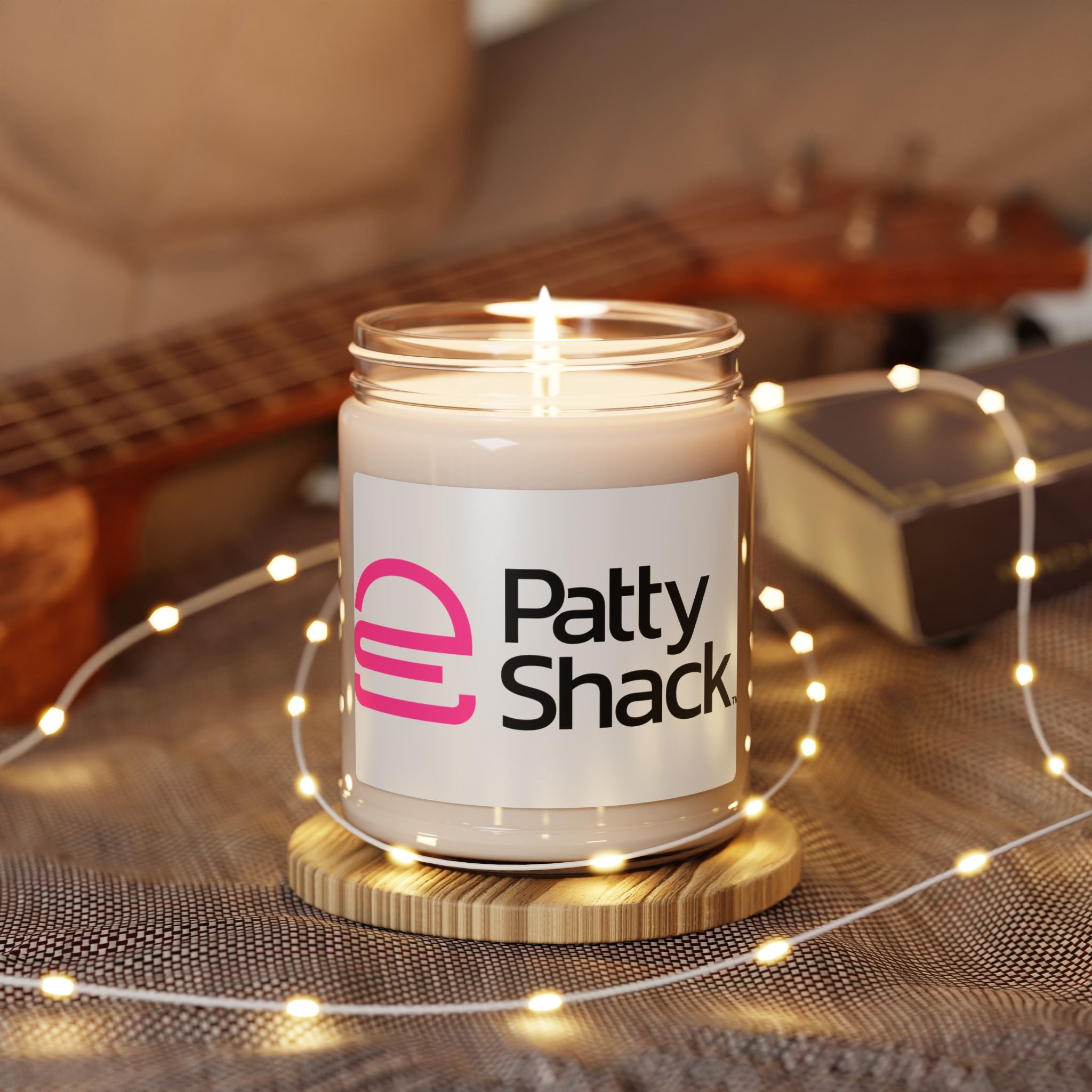 Patty Shack Scented Soy Candle — 9oz Jar Candle (Aromatic Home Fragrance)