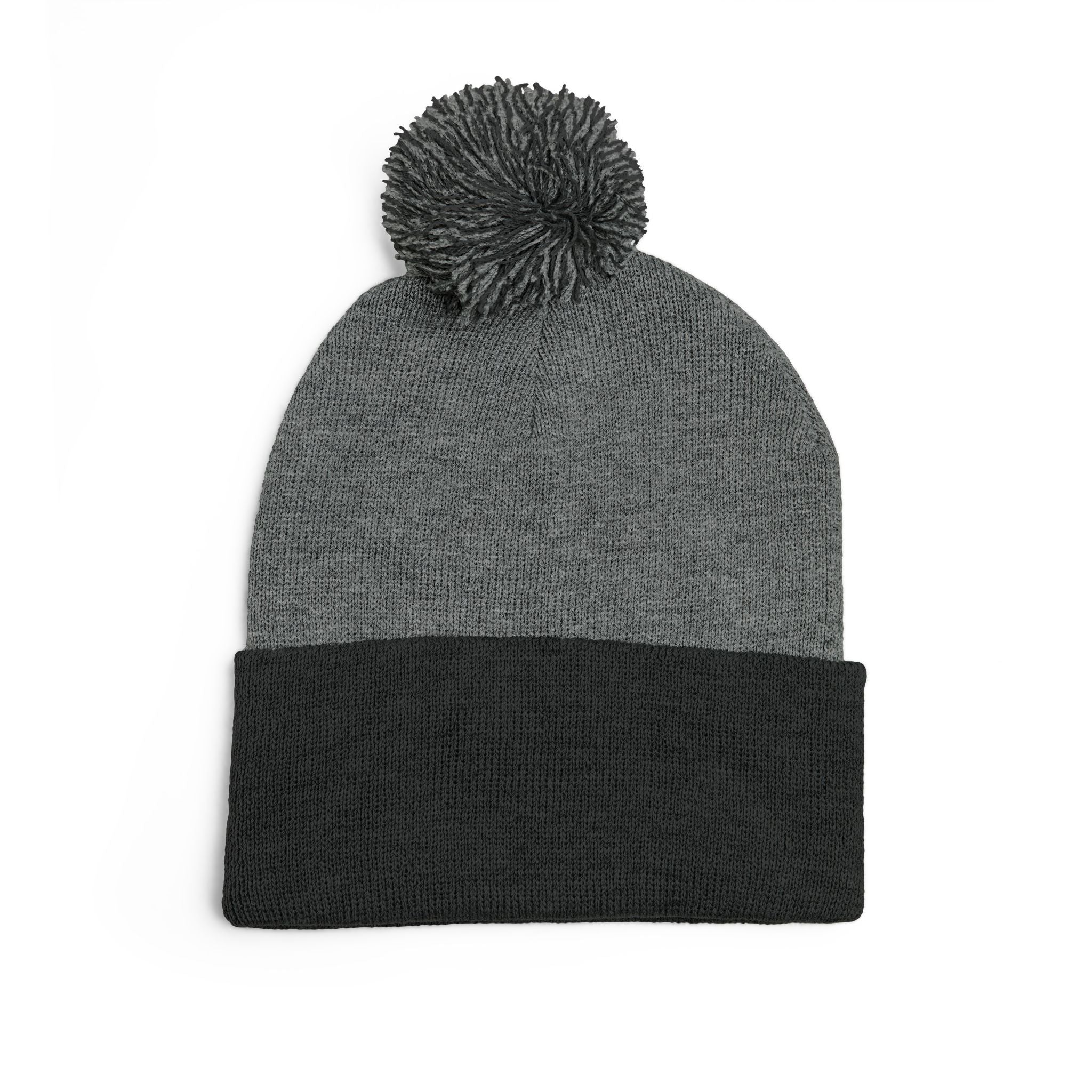 Patty Shack Embroidered Pom-Pom Beanie — Cozy Knit Winter Hat