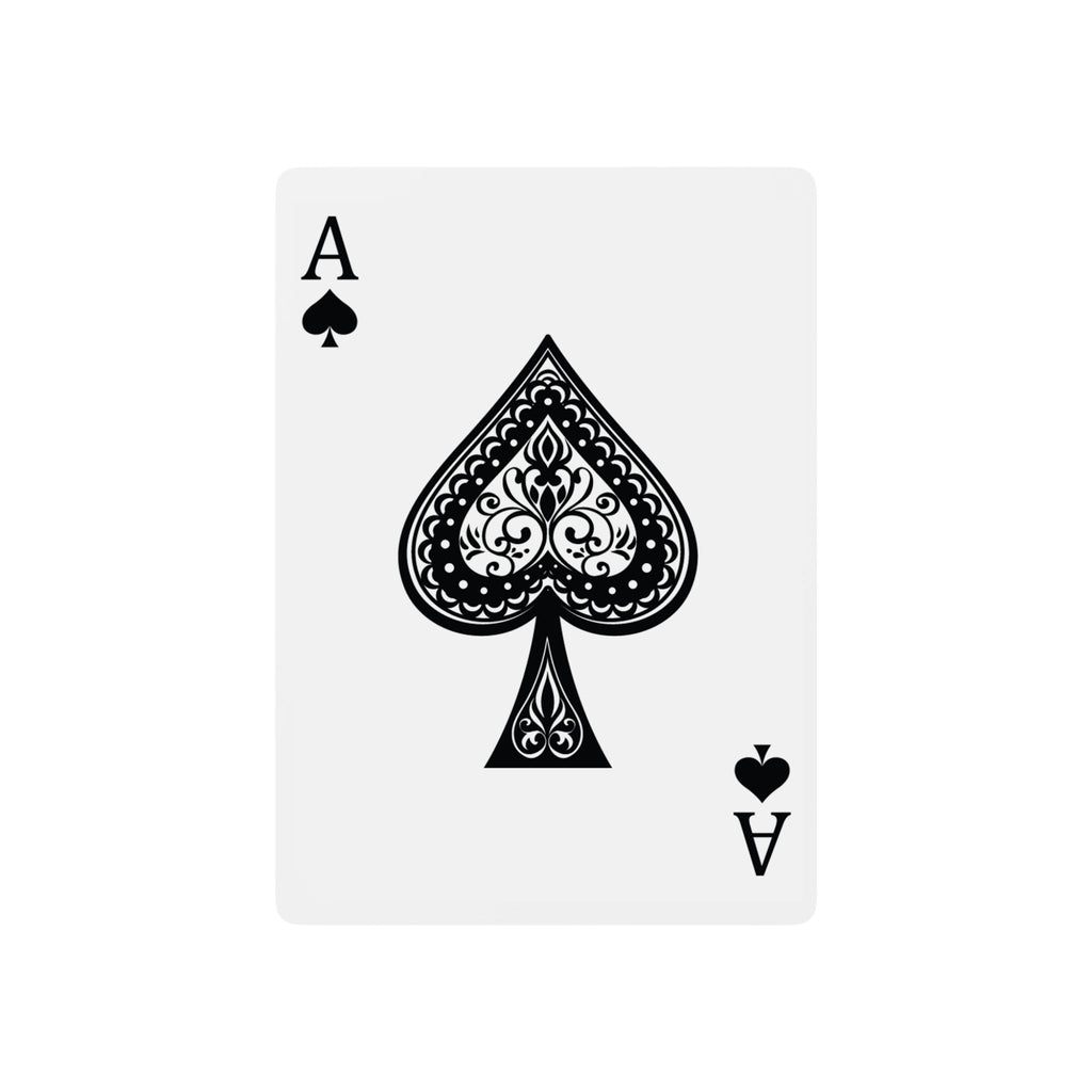Pink Patty Shack Poker Playing Cards — Custom Back Design