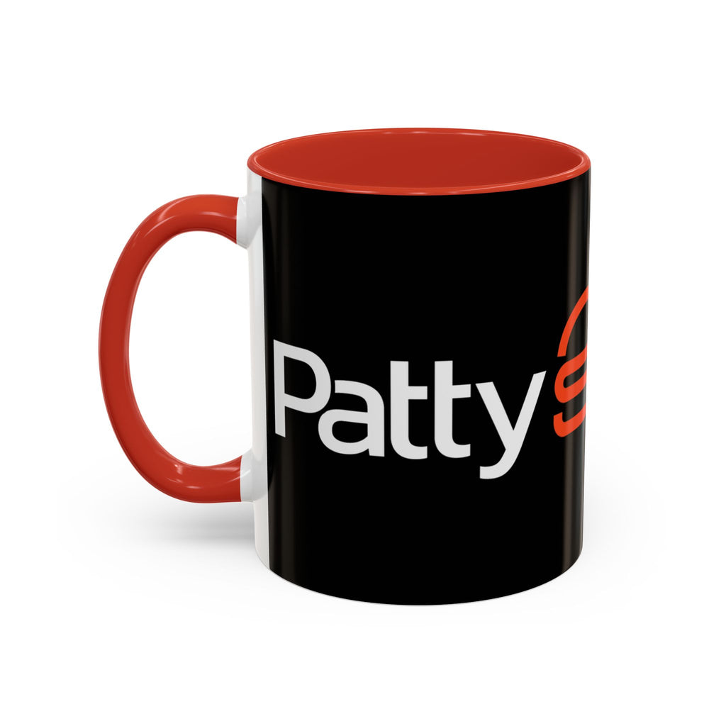 PattyShack Accent Coffee Mug — Branded Ceramic Mug (11/15 oz)