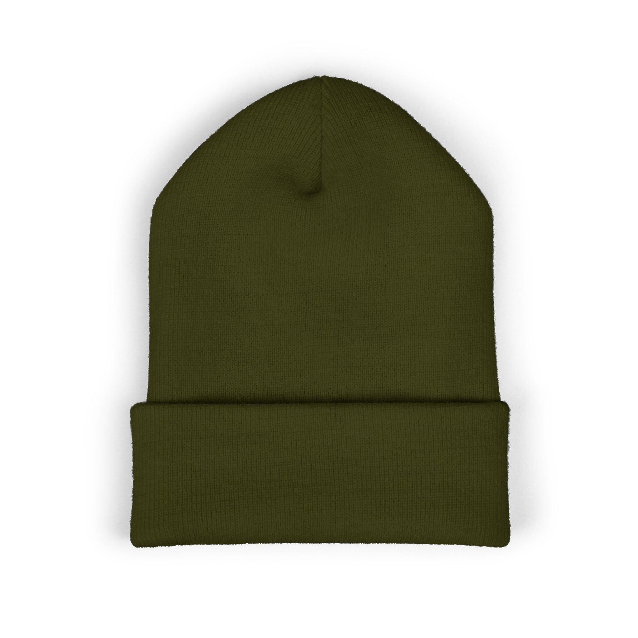 Patty Shack Embroidered Cuffed Beanie — Cozy Branded Winter Hat