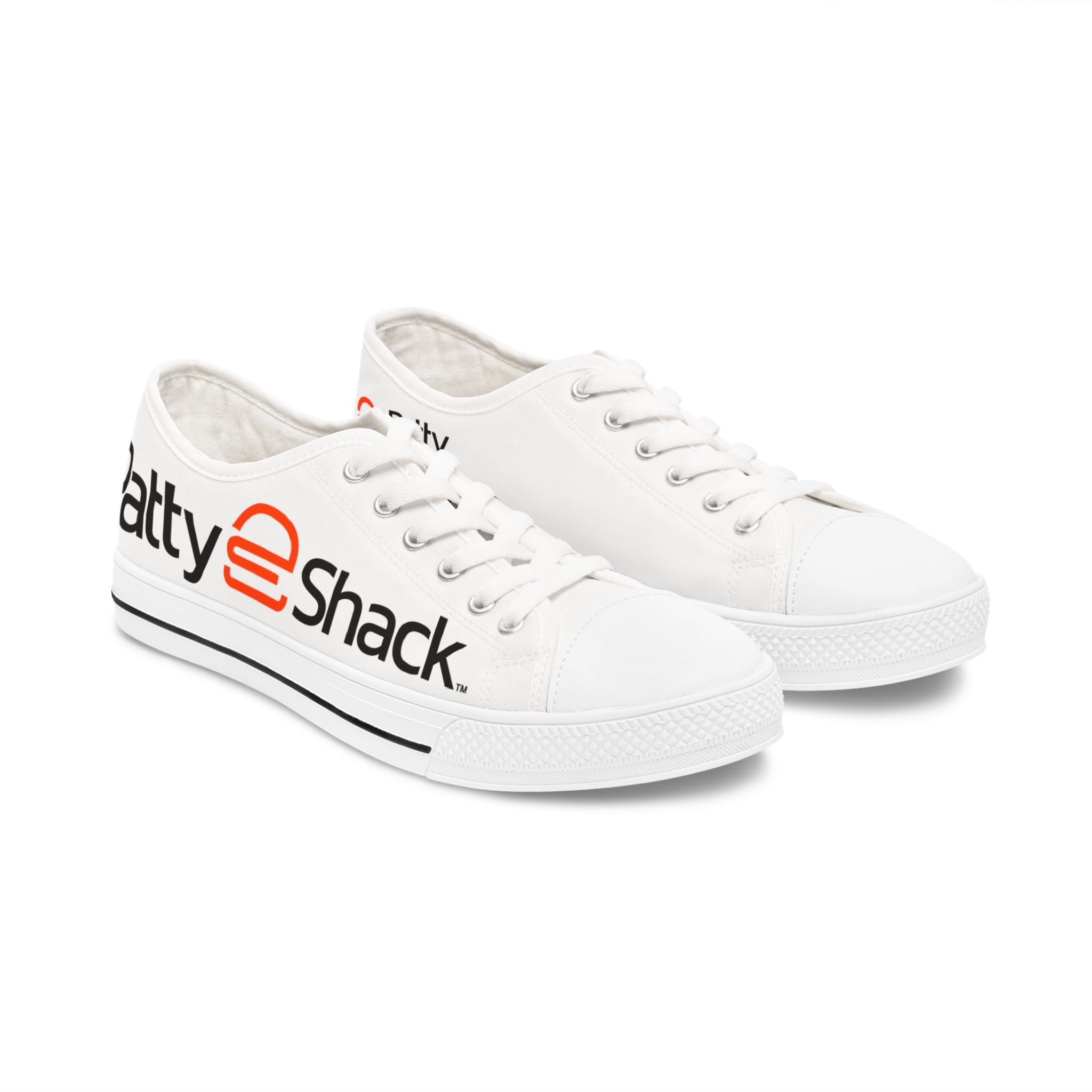 Low Top Sneakers — Patty eShack Logo Casual Women's Canvas Shoes