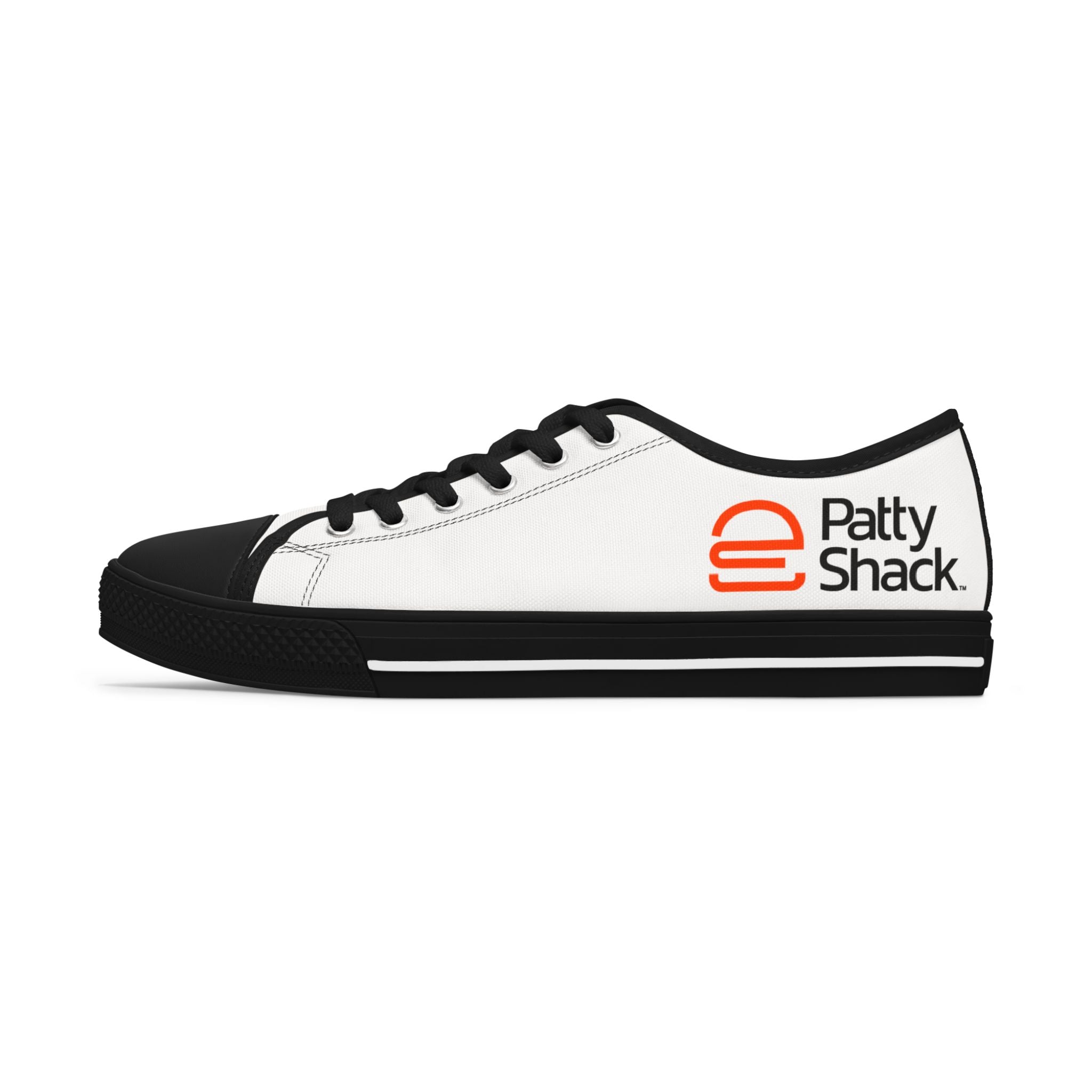 Low Top Sneakers — Patty eShack Logo Casual Women's Canvas Shoes